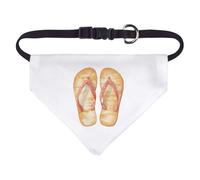 Azeeda Small 'Flip Flops Top View' Dog/Cat/Pet Bandana (PD00072219)