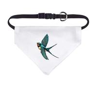 Azeeda Small 'Flying Swallow Bird' Dog/Cat/Pet Bandana (PD00067247)