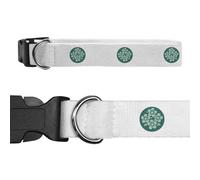 Azeeda Small 'Forget Me Not Circle' Dog Collar (PR00069479)
