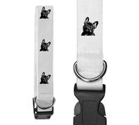 Azeeda Small 'French Bulldog Portrait' Dog Collar (PR00082269)