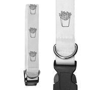Azeeda Small 'French Fries' Dog Collar (PR00078817)