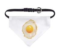 Azeeda Small 'Fried Egg Top View' Dog/Cat/Pet Bandana (PD00072403)