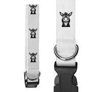 Azeeda Small 'Funny Donkey Face' Dog Collar (PR00084991)