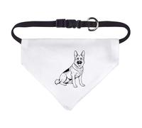 Azeeda Small 'German Shepherd' Dog/Cat/Pet Bandana (PD00077593)