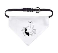 Azeeda Small 'Ghost In The Woods' Dog/Cat/Pet Bandana (PD00070955)