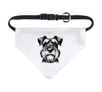 Azeeda Small 'Giant Schnauzer Portrait' Dog/Cat/Pet Bandana (PD00075065)