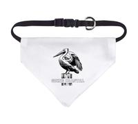 Azeeda Small 'Going Coastal Pelican' Dog/Cat/Pet Bandana (PD00071775)