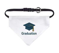 Azeeda Small 'Graduation Cap Academic' Dog/Cat/Pet Bandana (PD00067379)
