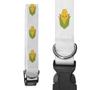 Azeeda Small 'Happy Corn on the Cob' Dog Collar (PR00080303)