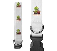 Azeeda Small 'Happy Dinosaur Riding Mobility Scooter' Dog Collar (PR00086363)