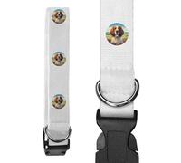 Azeeda Small 'Happy English Setter' Dog Collar (PR00069293)