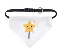 Azeeda Small 'Happy Magical Star Wand' Dog/Cat/Pet Bandana (PD00070857)