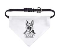 Azeeda Small 'Happy New Year 2026 German Shepherd' Dog/Cat/Pet Bandana (PD00073421)