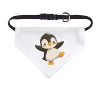 Azeeda Small 'Happy Penguin Dancing' Dog/Cat/Pet Bandana (PD00075153)