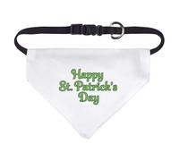 Azeeda Small 'Happy St. Patrick's Day' Dog/Cat/Pet Bandana (PD00079469)