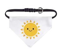Azeeda Small 'Happy Sunshine' Dog/Cat/Pet Bandana (PD00081599)
