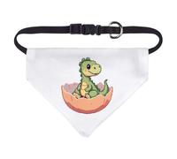Azeeda Small 'Hatched Dino' Dog/Cat/Pet Bandana (PD00083877)