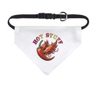 Azeeda Small 'Hot Stuff Chilli Pepper' Dog/Cat/Pet Bandana (PD00083093)