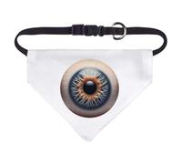 Azeeda Small 'Human Eyeball' Dog/Cat/Pet Bandana (PD00079121)