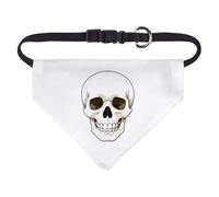 Azeeda Small 'Human Skull' Dog/Cat/Pet Bandana (PD00077163)