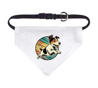 Azeeda Small 'Jumping Jack Russell' Dog/Cat/Pet Bandana (PD00079093)