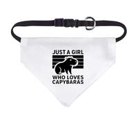 Azeeda Small 'Just a Capybara Lover' Dog/Cat/Pet Bandana (PD00070377)