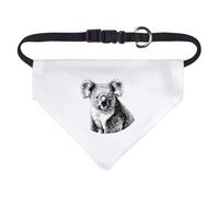 Azeeda Small 'Koala Portrait' Dog/Cat/Pet Bandana (PD00072359)