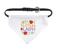 Azeeda Small 'Little Lady Bugs and Flowers' Dog/Cat/Pet Bandana (PD00067399)