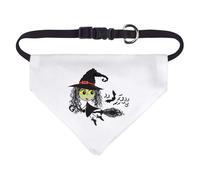 Azeeda Small 'Little Witch' Dog/Cat/Pet Bandana (PD00075471)