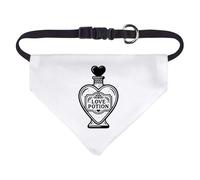 Azeeda Small 'Love Potion Bottle' Dog/Cat/Pet Bandana (PD00072833)
