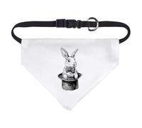 Azeeda Small 'Magic Rabbit' Dog/Cat/Pet Bandana (PD00072405)