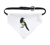 Azeeda Small 'Magpie Looking Back' Dog/Cat/Pet Bandana (PD00068937)