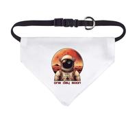 Azeeda Small 'Mars Astronaut, One Day Soon' Dog/Cat/Pet Bandana (PD00067285)