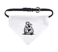 Azeeda Small 'Meerkat Cuddles' Dog/Cat/Pet Bandana (PD00070039)