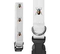 Azeeda Small 'Metallic Beetle' Dog Collar (PR00076873)