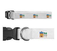 Azeeda Small 'Mi Casa Es Su Casa' Dog Collar (PR00075267)