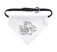 Azeeda Small 'Mythical Dragon' Dog/Cat/Pet Bandana (PD00073841)