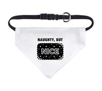 Azeeda Small 'Naughty But Nice' Dog/Cat/Pet Bandana (PD00081265)