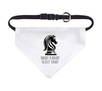Azeeda Small 'Night Knight Sleep Tight ' Dog/Cat/Pet Bandana (PD00069373)