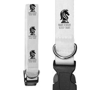 Azeeda Small 'Night Knight Sleep Tight ' Dog Collar (PR00069323)