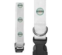 Azeeda Small 'No Retreat No Surrender' Dog Collar (PR00083411)