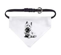 Azeeda Small 'Norwich Terrier Portrait' Dog/Cat/Pet Bandana (PD00072355)