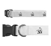 Azeeda Small 'Pan Playing Pipes' Dog Collar (PR00075591)