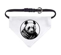 Azeeda Small 'Panda Wearing Blanket' Dog/Cat/Pet Bandana (PD00083801)
