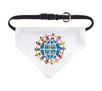 Azeeda Small 'Peace on Earth' Dog/Cat/Pet Bandana (PD00072967)
