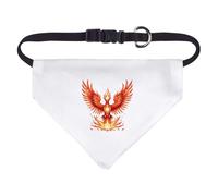 Azeeda Small 'Phoenix Rising from Flames' Dog/Cat/Pet Bandana (PD00078177)