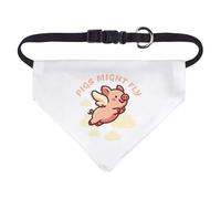 Azeeda Small 'Pigs Might Fly' Dog/Cat/Pet Bandana (PD00073275)