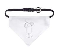 Azeeda Small 'Pina Colada Cocktail' Dog/Cat/Pet Bandana (PD00066669)