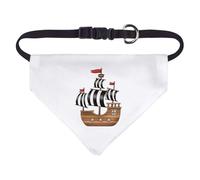 Azeeda Small 'Pirate Ship' Dog/Cat/Pet Bandana (PD00066595)