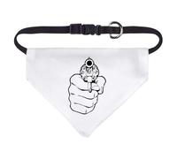 Azeeda Small 'Point Blank' Dog/Cat/Pet Bandana (PD00081163)